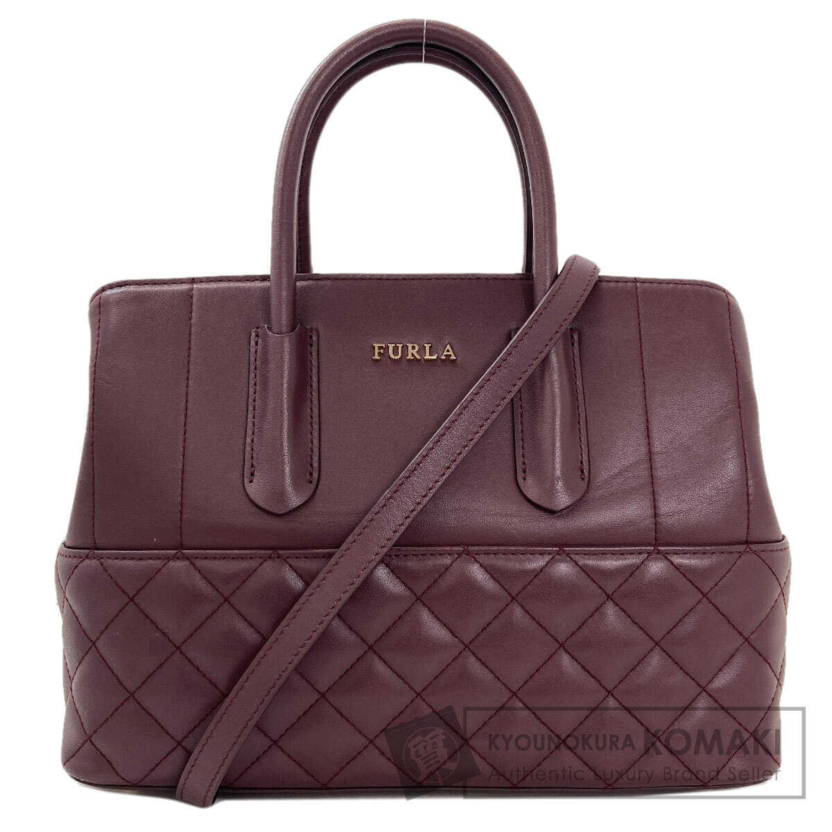 フルラ 2WAY トートバッグ レザー レディース 【中古】【Furla】