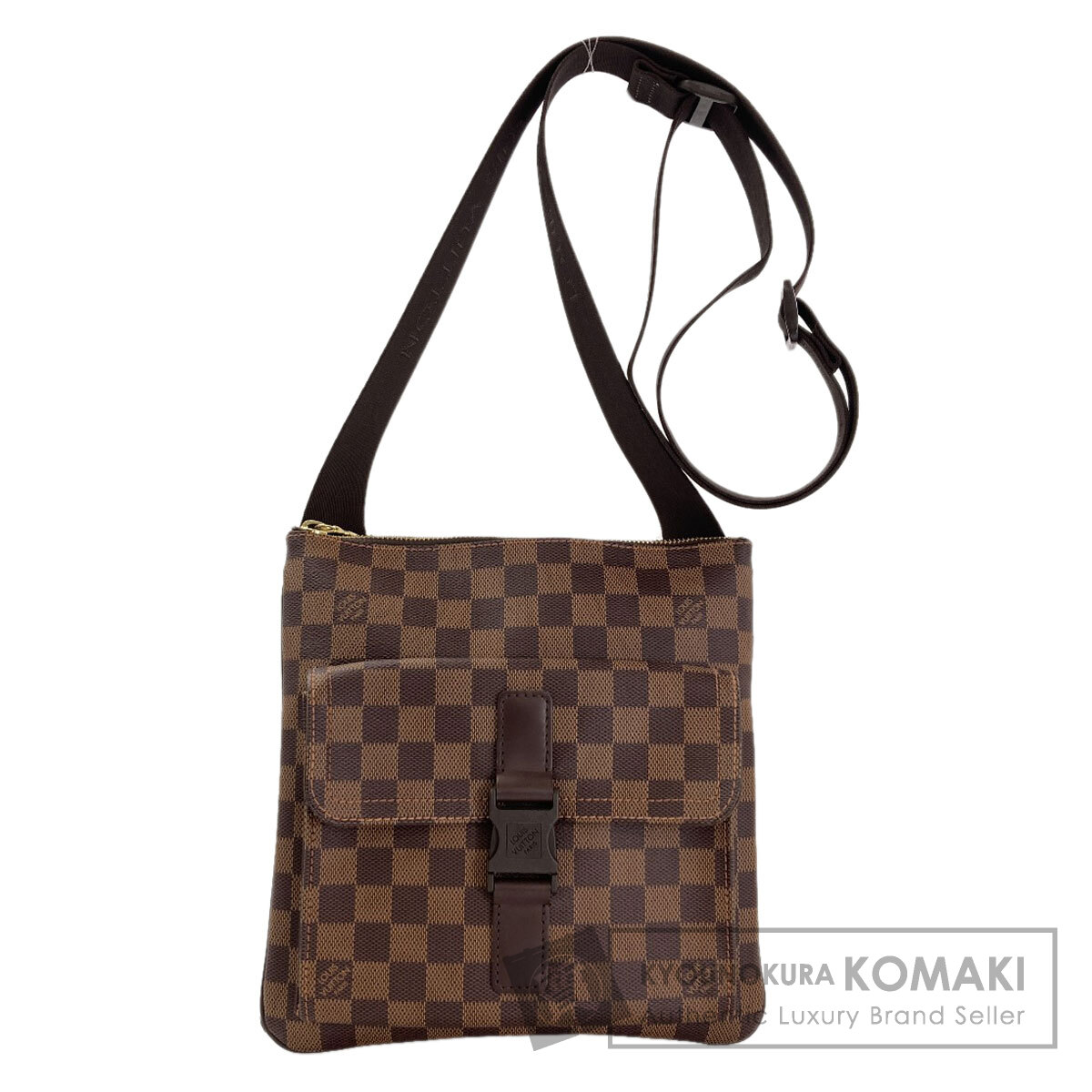 ルイヴィトン N51127 ポシェットメルヴィール ショルダーバッグ ダミエキャンバス レディース 【中古】【LOUIS VUITTON】