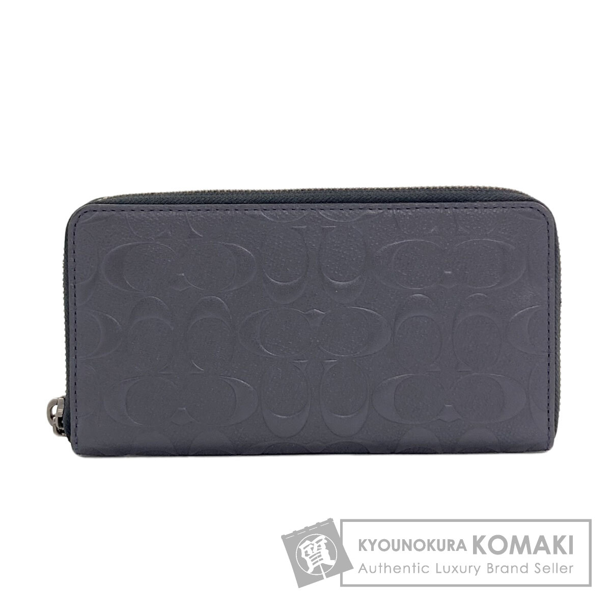 コーチ 25608 シグネチャー 長財布（小銭入れあり） レザー レディース 【中古】【COACH】