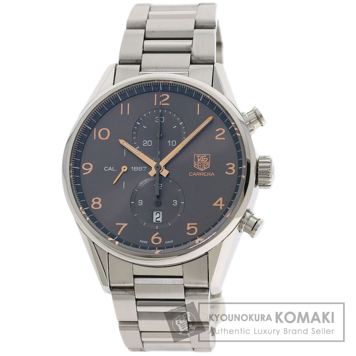タグホイヤー CAR2013 カレラ キャリバー 1887 腕時計 ステンレススチール/SS メンズ 【中古】【TAG HEUER】｜ブランド京の蔵小牧【最安挑戦！】