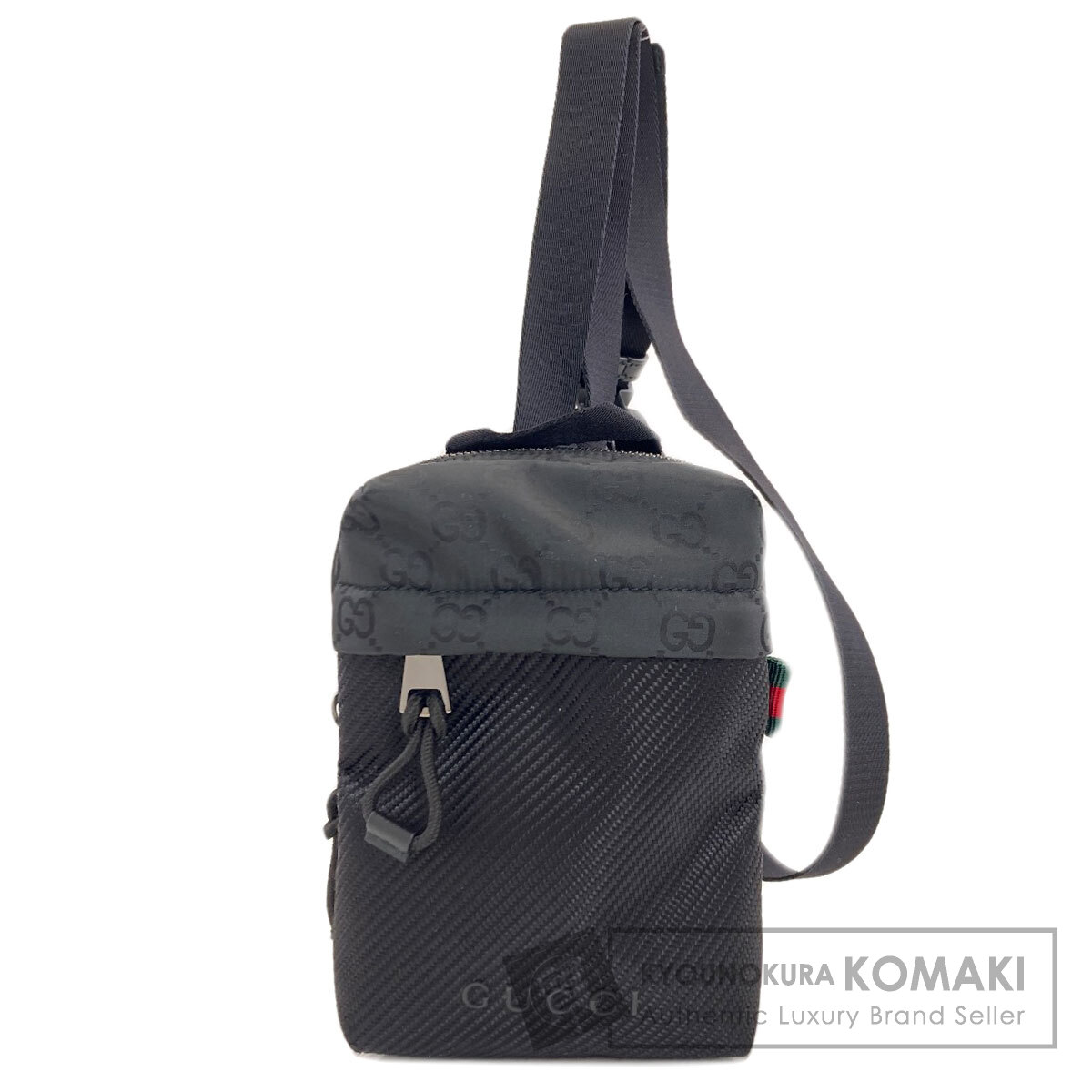 グッチ 834274 ミニロングショルダー ショルダーバッグ ナイロン原材料 レディース 【中古】【GUCCI】
