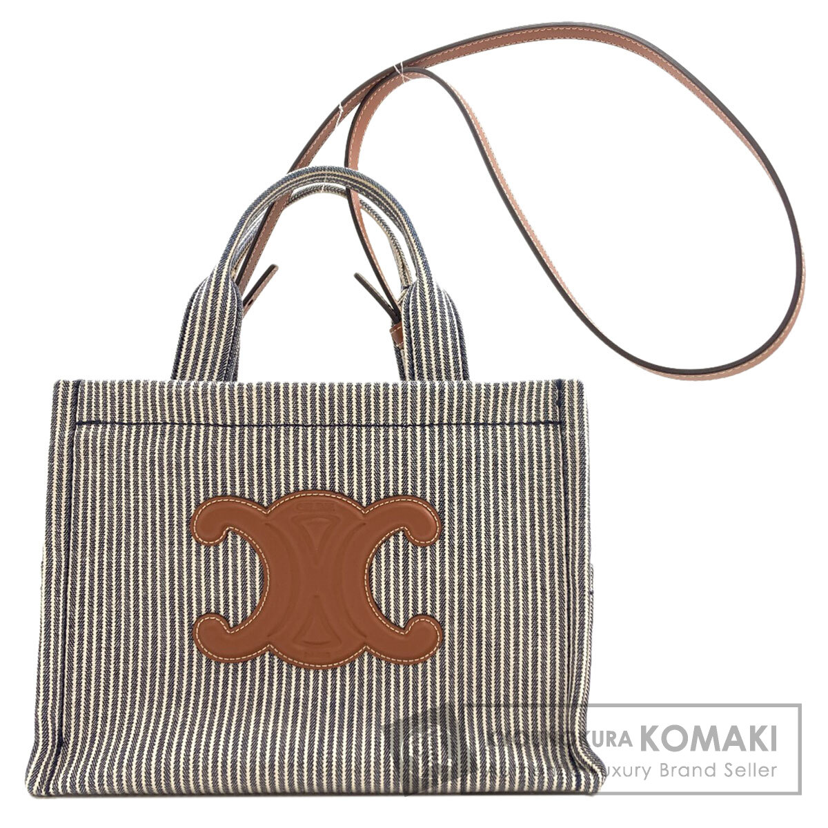セリーヌ スモールカバ タイス 2WAY ハンドバッグ キャンバス レディース 【中古】【CELINE】|ブランド京の蔵小牧【最安挑戦!】