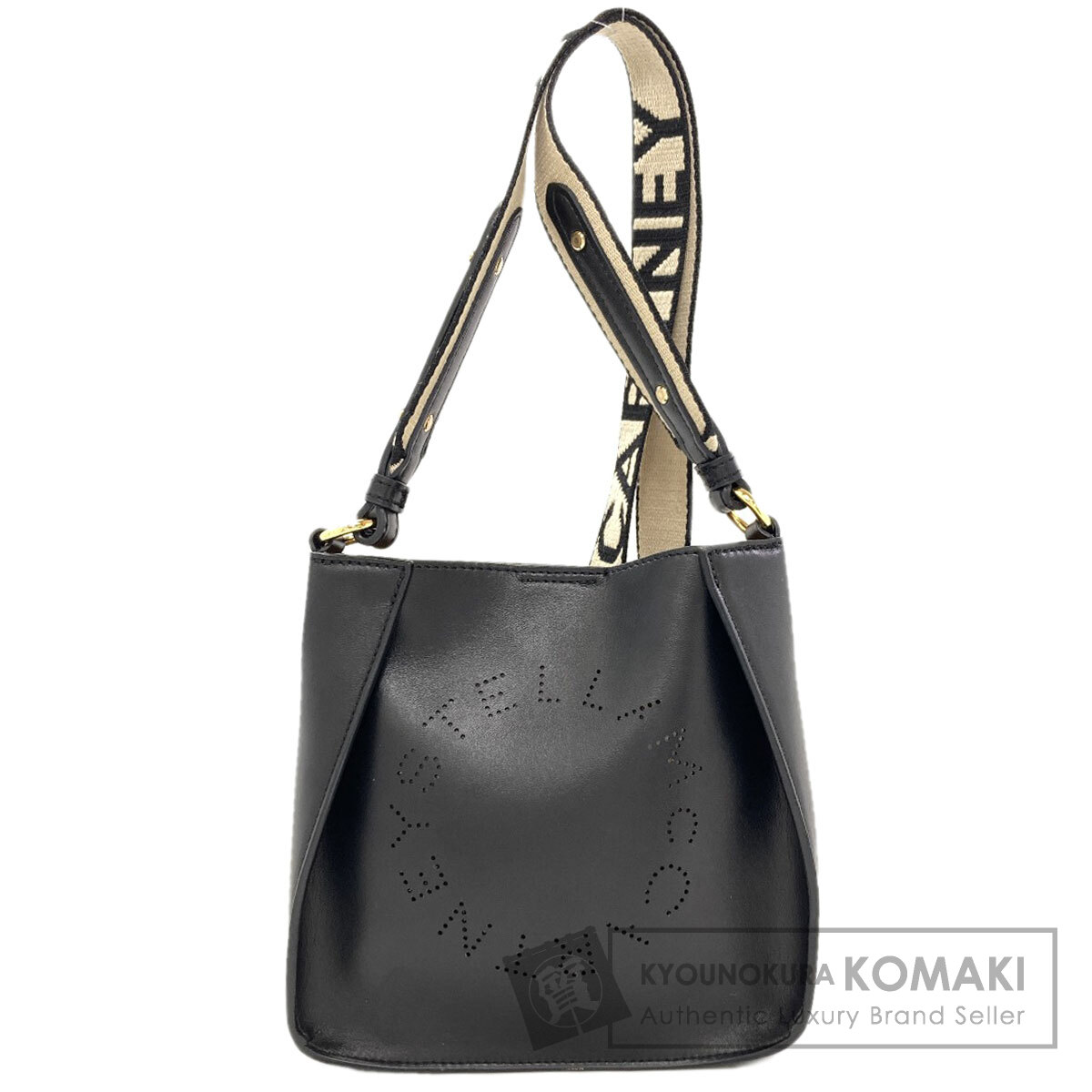 ステラマッカートニー ロゴタイプ ショルダーバッグ ポリエステル レディース 【中古】【Stella McCartney】