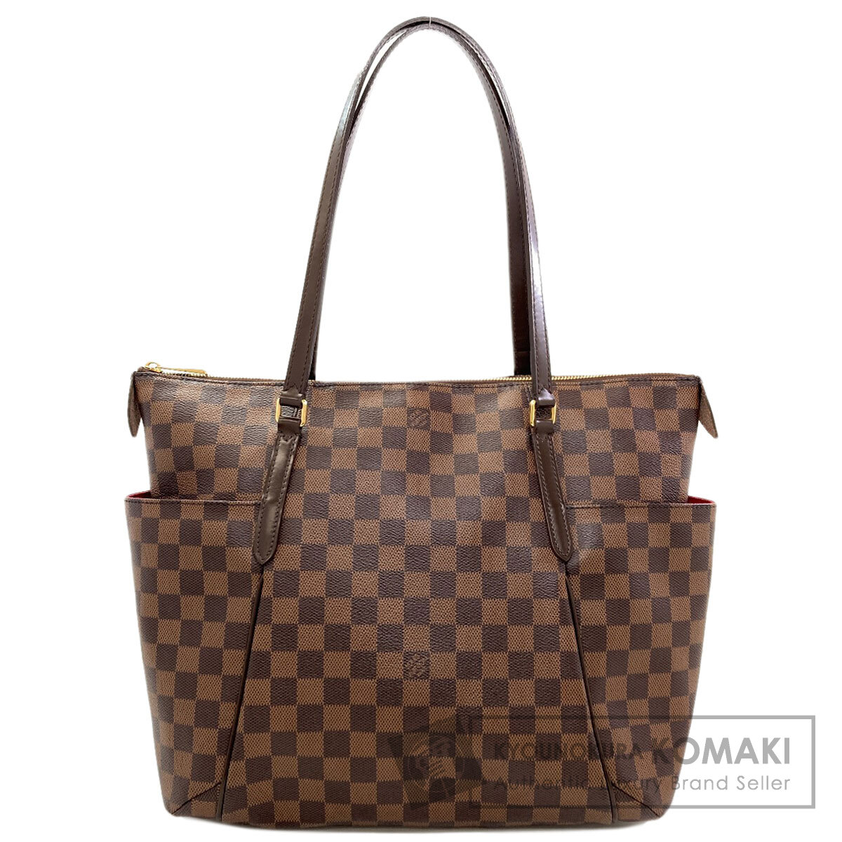 ルイヴィトン M41281 トータリーMM トートバッグ ダミエキャンバス レディース 【中古】【LOUIS VUITTON】