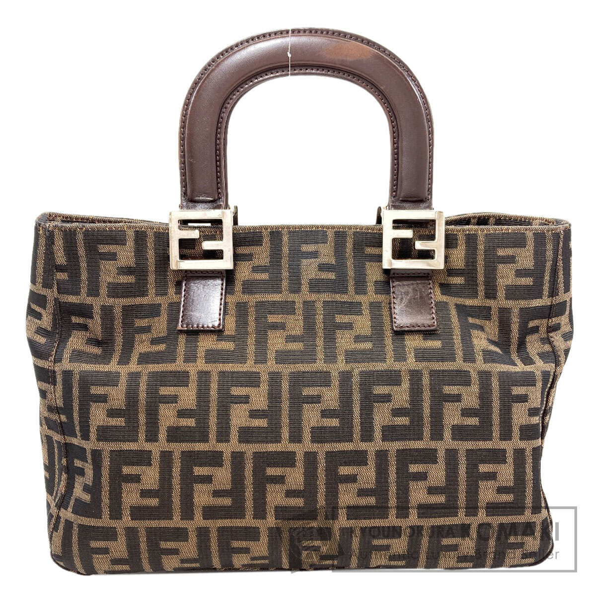 フェンディ ズッカ柄 ハンドバッグ キャンバス レディース 【中古】【FENDI】｜ブランド京の蔵小牧【最安挑戦！】