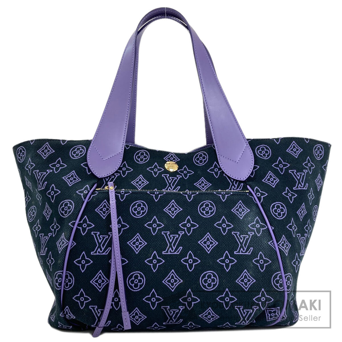 ルイヴィトン M95983 砂浜伝達ルート カバイパネマPM トートバッグ 帆布 レディース 【中古】【LOUIS VUITTON】