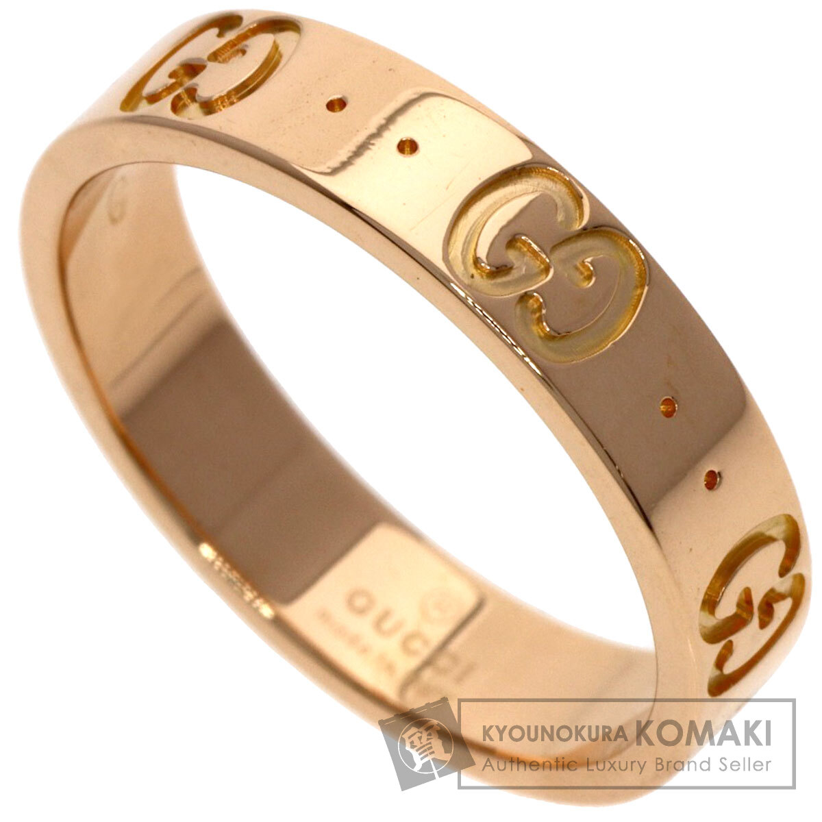 グッチ アイコン #11 リング・指輪 K18ピンクゴールド レディース 【中古】【GUCCI】|ブランド京の蔵小牧【最安挑戦!】