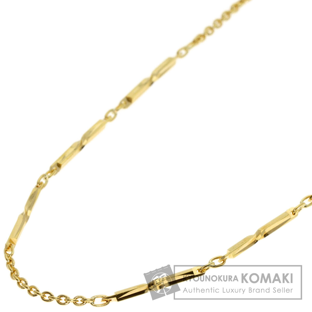 デザイン ネックレス K18イエローゴールド 4.3g レディース 【中古】｜ブランド京の蔵小牧【最安挑戦！】