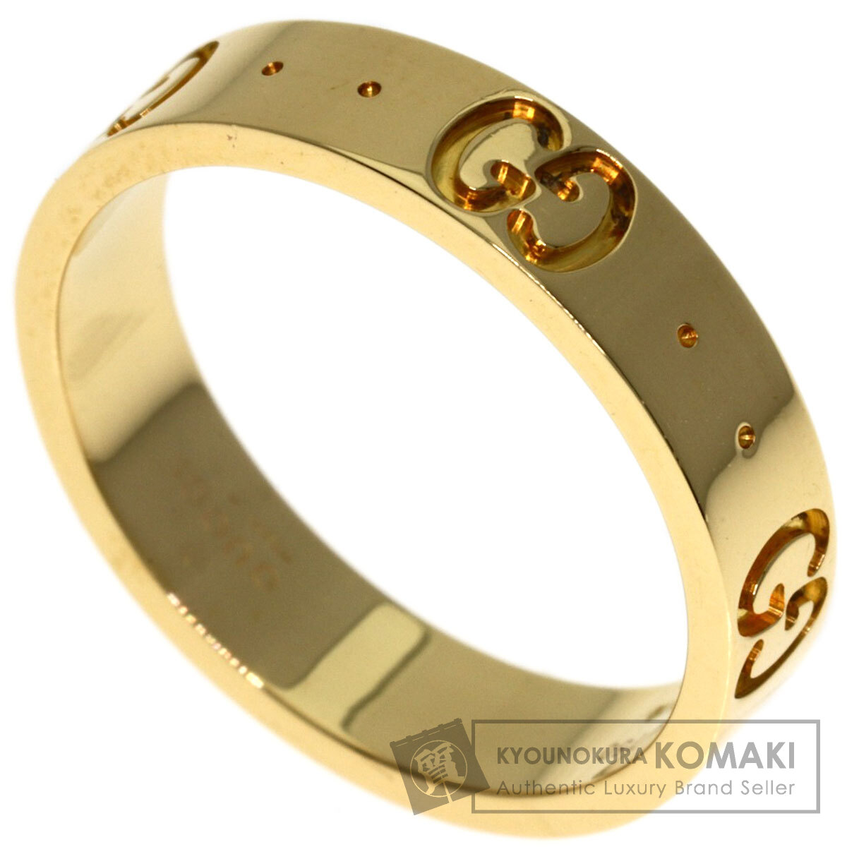 グッチ アイコン #9 リング・指輪 K18イエローゴールド レディース 【中古】【GUCCI】｜ブランド京の蔵小牧【最安挑戦！】 62,255円