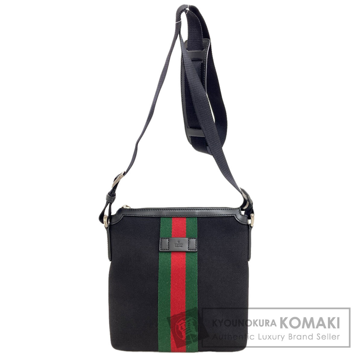 グッチ 631195 逃げ口 シェリー酒伝達ルート ショルダーバッグ ナイロン帆布 レディース 【中古】【GUCCI】