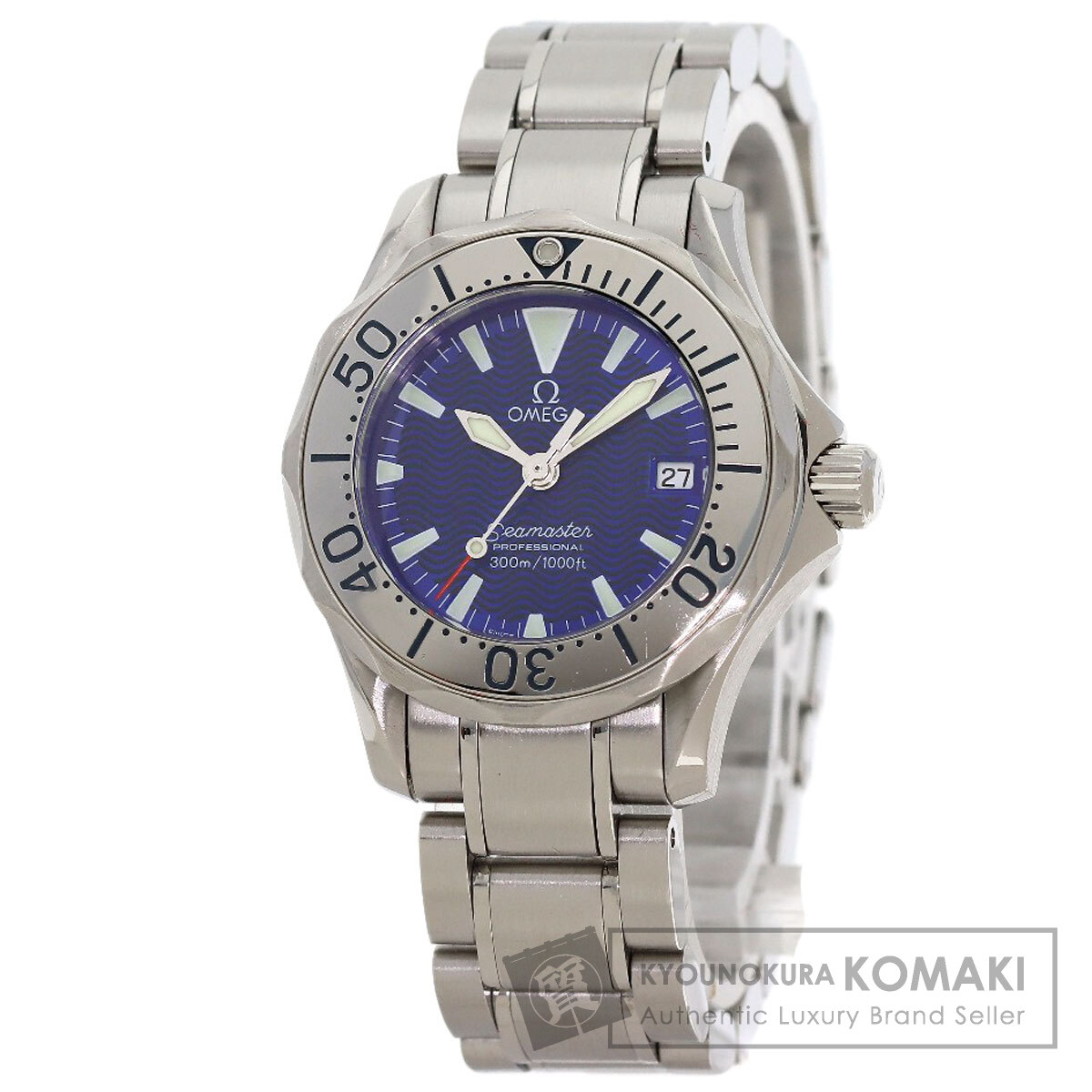 ゼロ 2285.80 シーマスター300m ウオッチ ステンレス鋼スチール写真/SS レディース 【中古】【OMEGA】
