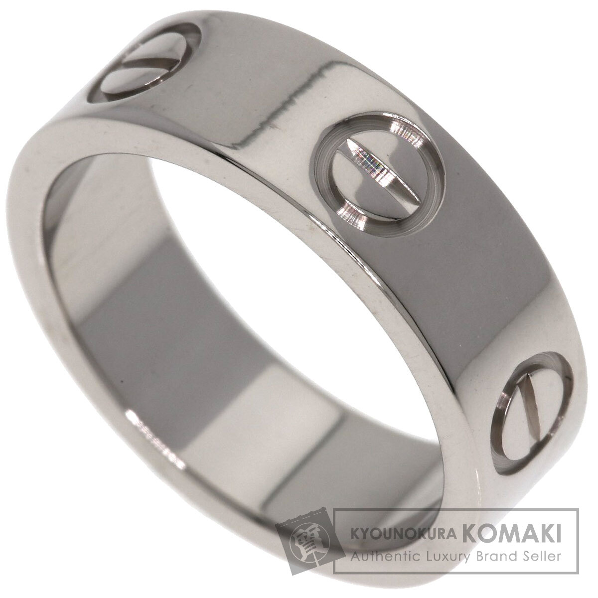 カルティエ ラブリング #48 リング・指輪 K18ホワイトゴールド レディース 【中古】【CARTIER】|ブランド京の蔵小牧【最安挑戦!】