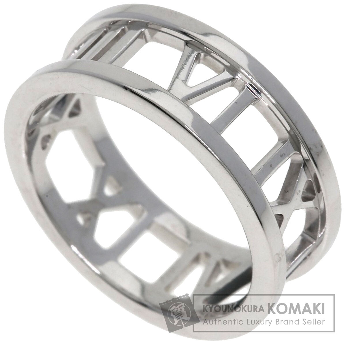 ティファニー オープン アトラス リング・指輪 K18ホワイトゴールド レディース 【中古】【TIFFANY&Co.】｜ブランド京の蔵小牧【最安挑戦！】 97,829円