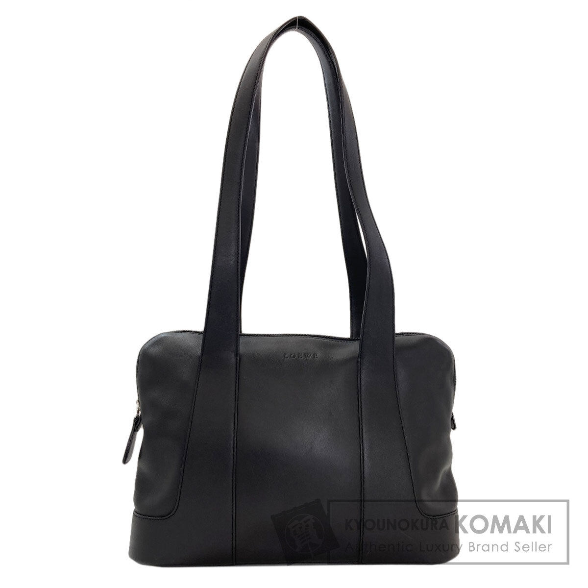 ロエベ ロゴタイプ トートバッグ なめし革 レディース 【中古】【LOEWE】