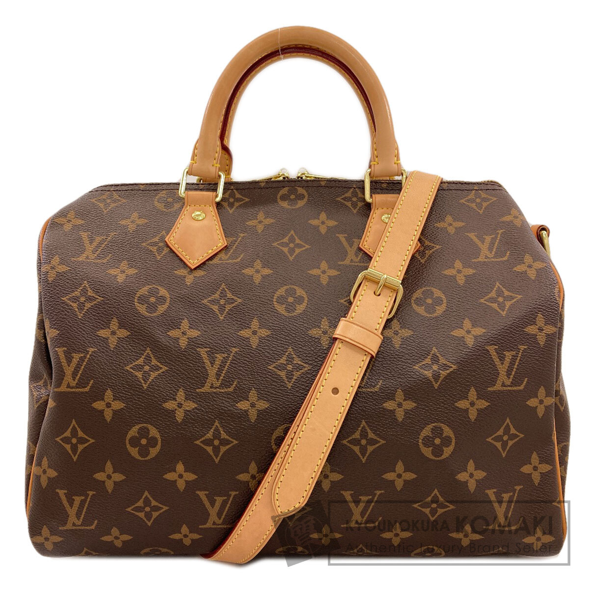 ルイヴィトン M46980 スピーディ・バンドリエール30 ハンドバック モノグラム帆布 レディース 【中古】【LOUIS VUITTON】