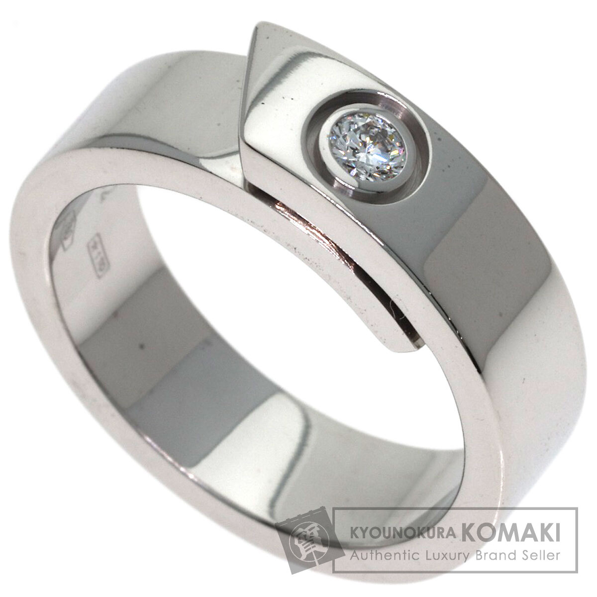 カルティエ アニバーサリー ダイヤモンド #52 リング・指輪 K18ホワイトゴールド レディース 【中古】【CARTIER】|ブランド京の蔵小牧【最安挑戦!】