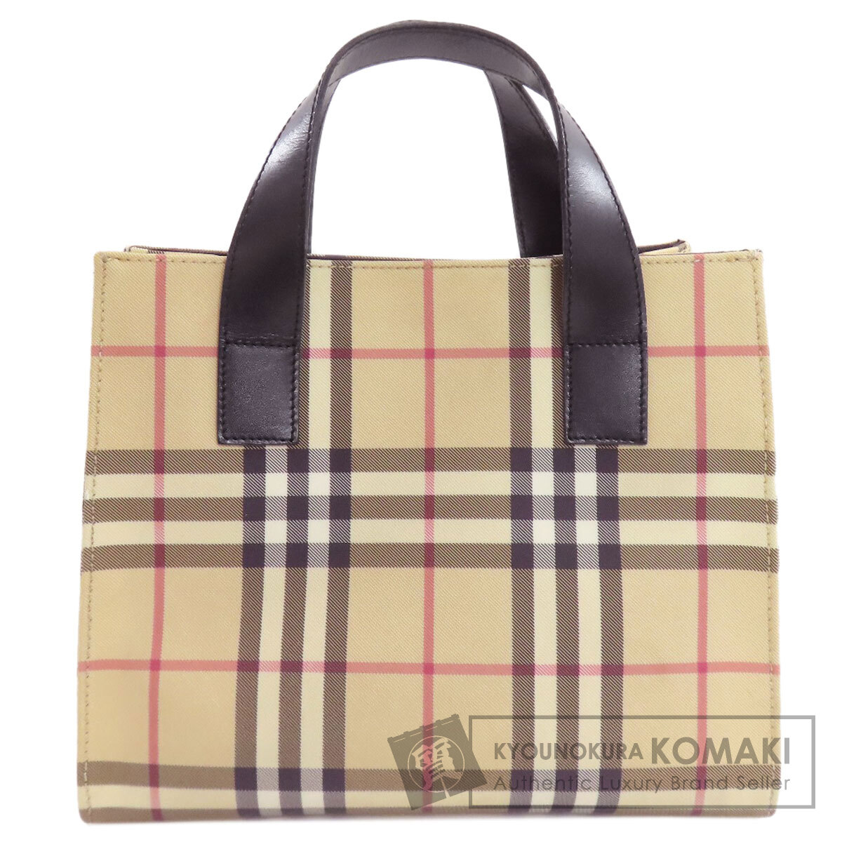 バーバリー バーバリーチェック ハンドバッグ PVC レディース 【中古】【BURBERRY】|ブランド京の蔵小牧【最安挑戦!】