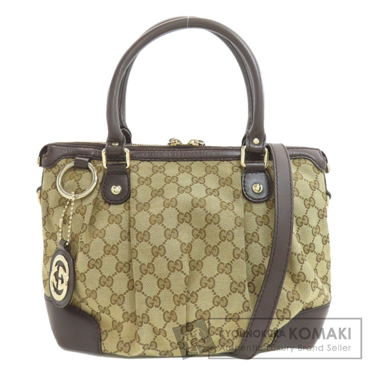 グッチ 247902 スーキー GG 2WAY トートバッグ キャンバス レディース 【中古】【GUCCI】|ブランド京の蔵小牧【最安挑戦!】