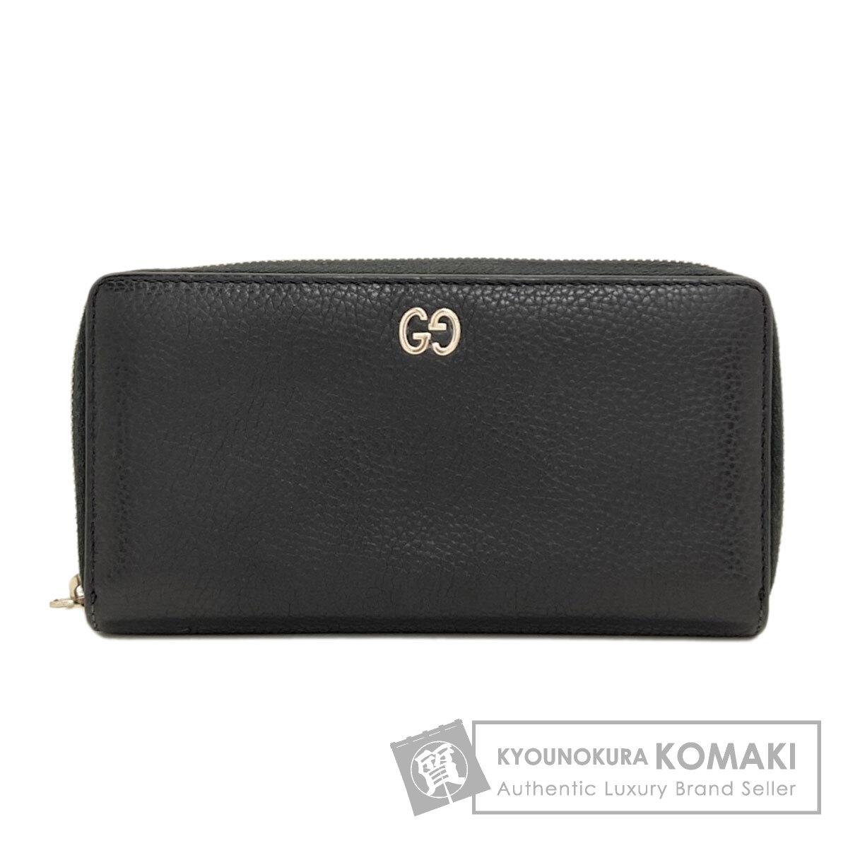 グッチ 473928 GG 長紙入れ（御釣り入れあり） なめし革 レディース 【中古】【GUCCI】
