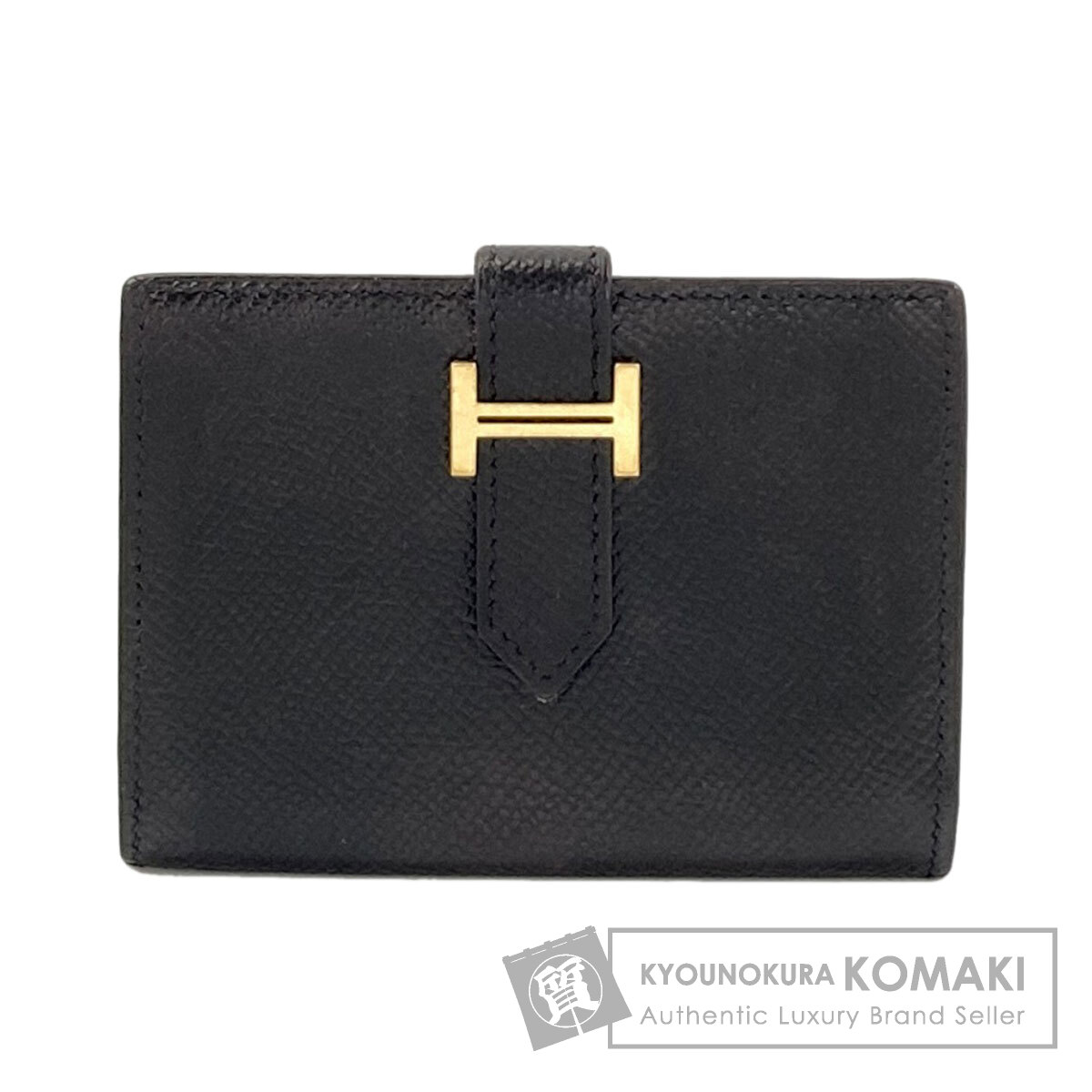 エルメス ベアン ゴールド金具 歌留多容れもの エプソン レディース 【中古】【HERMES】