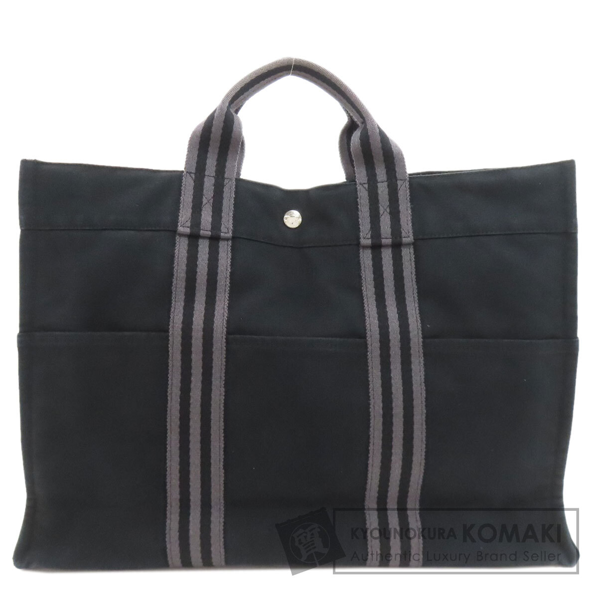 エルメス サックフールトゥMM ハンドバック 帆布 レディース 【中古】【HERMES】