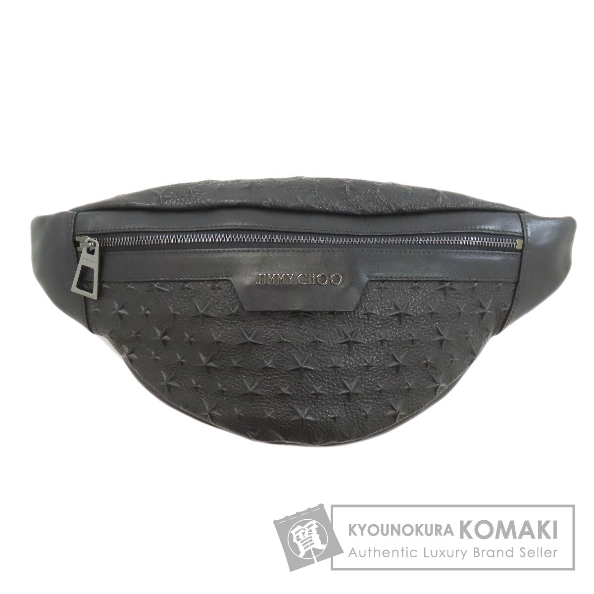 ジミーチュウ スターエンボス 上半身御徒面子 なめし革 レディース 【中古】【Jimmy Choo】