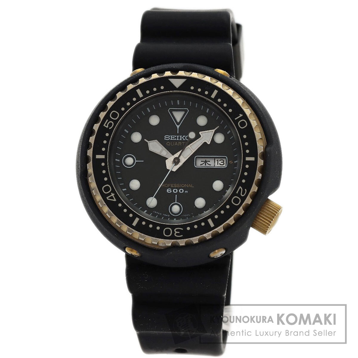 セイコー SPYF018 プロスペックス スクーバ600 ウォッチ チタニウム/思われ人 メンズ 【中古】【SEIKO】