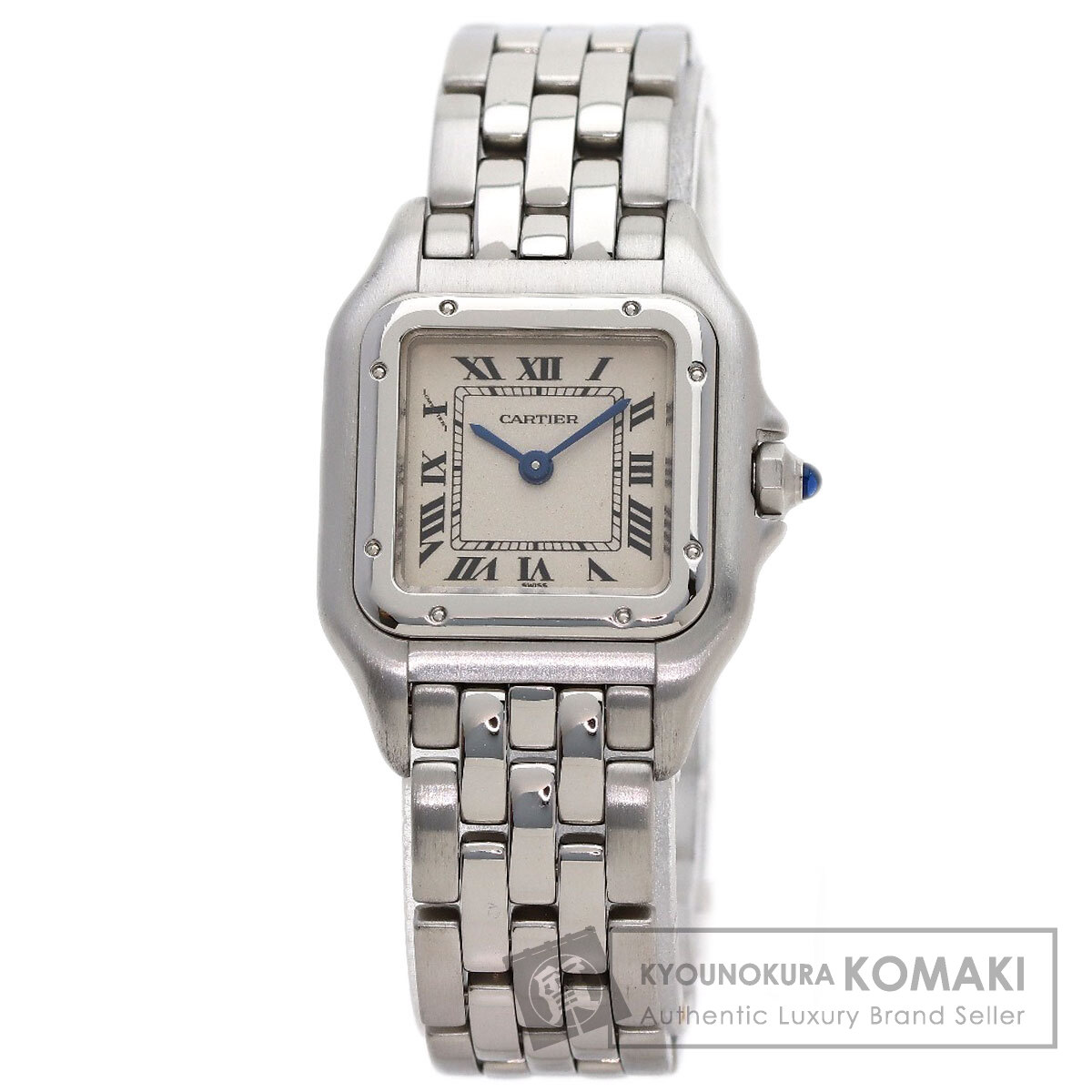 カルティエ W25033P5 食麺麭尾っぽSM ウォッチ ステンレス鋼スチール写真/SS レディース 【中古】【CARTIER】