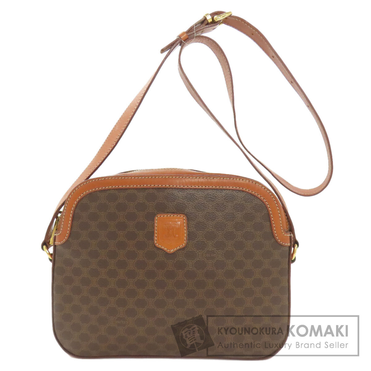 セリーヌ マカダム柄 ショルダーバッグ PVC レディース 【中古】【CELINE】