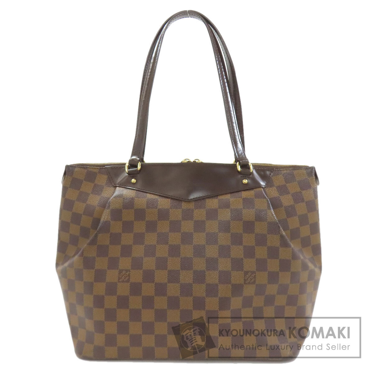 ルイヴィトン N41103 ウェストミンスターGM トートバッグ ダミエキャンバス レディース 【中古】【LOUIS VUITTON】