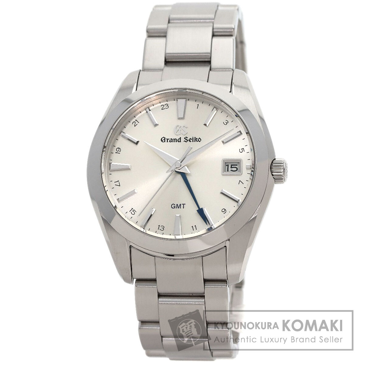 セイコー SBGN011 9F86-0AF0 地びたセイコー ヘリテージ GMT ウオッチ ステンレス鋼スチール写真/SS メンズ 【中古】【SEIKO】