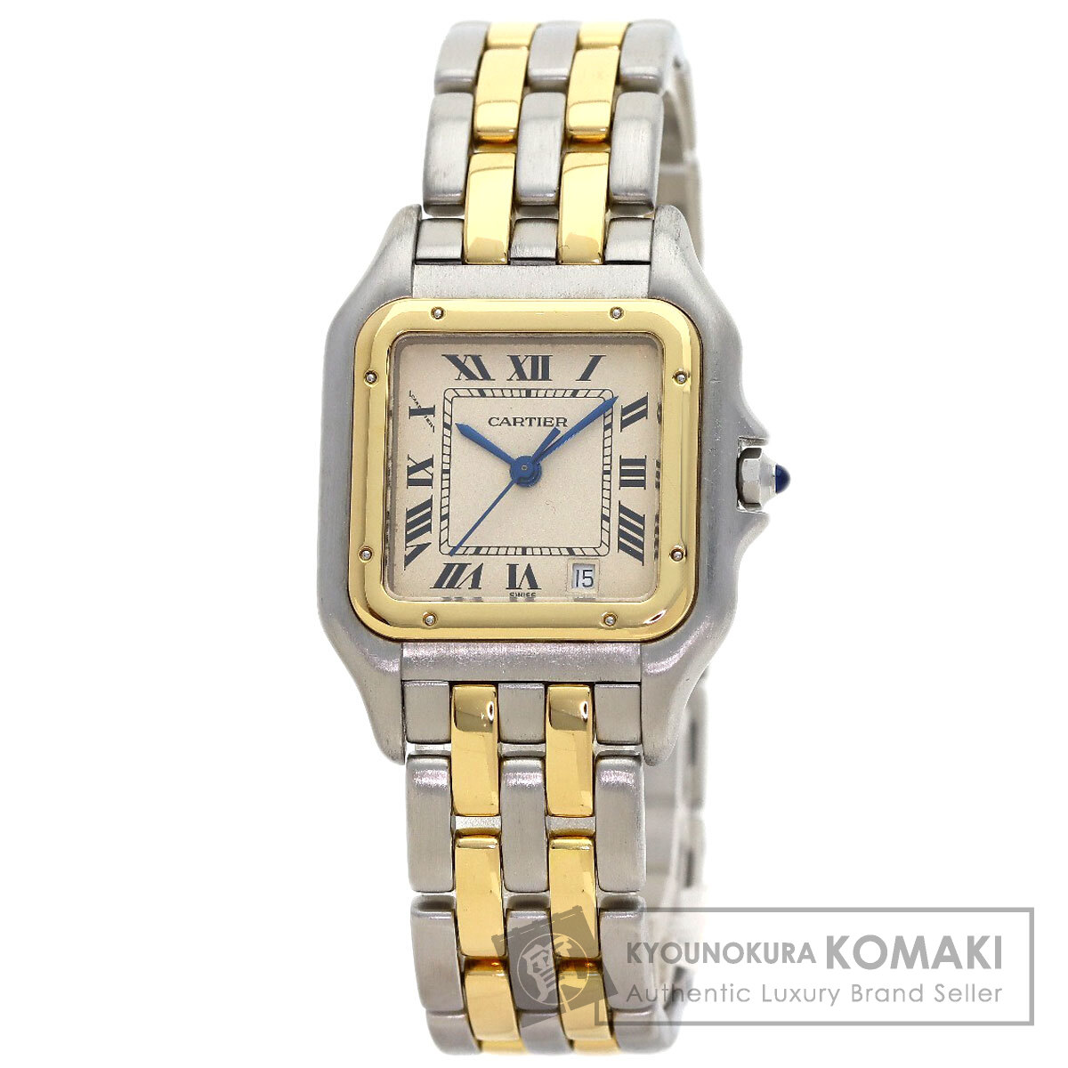 カルティエ W25028B6 パンテール MM 2ロウ 腕時計 ステンレススチール/SSxK18YG/K18YG ボーイズ 【中古】【CARTIER】｜ブランド京の蔵小牧【最安挑戦！】
