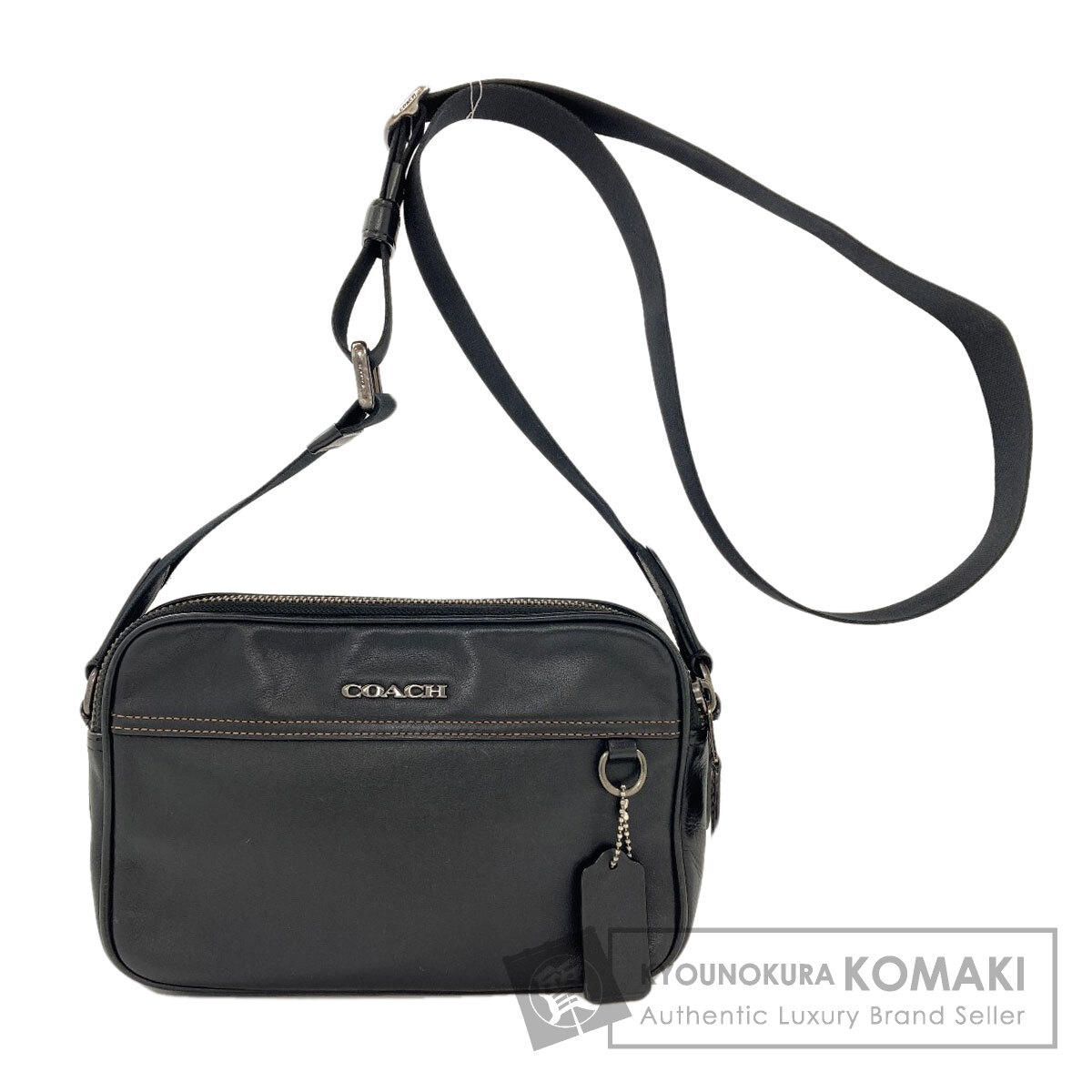 コーチ職 C4148 グラハム 差し交わす上半身 ショルダーバッグ なめし革 レディース 【中古】【COACH】