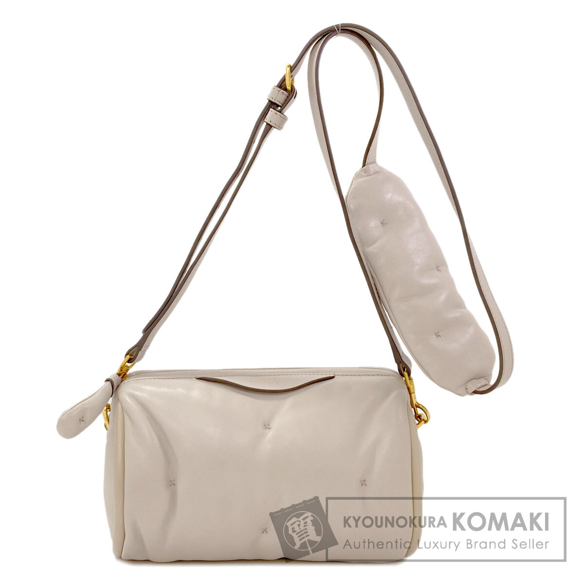 アニヤ・ハインドマーチ チャビー バレル ショルダーバッグ なめし革 レディース 【中古】【Anya Hindmarch】