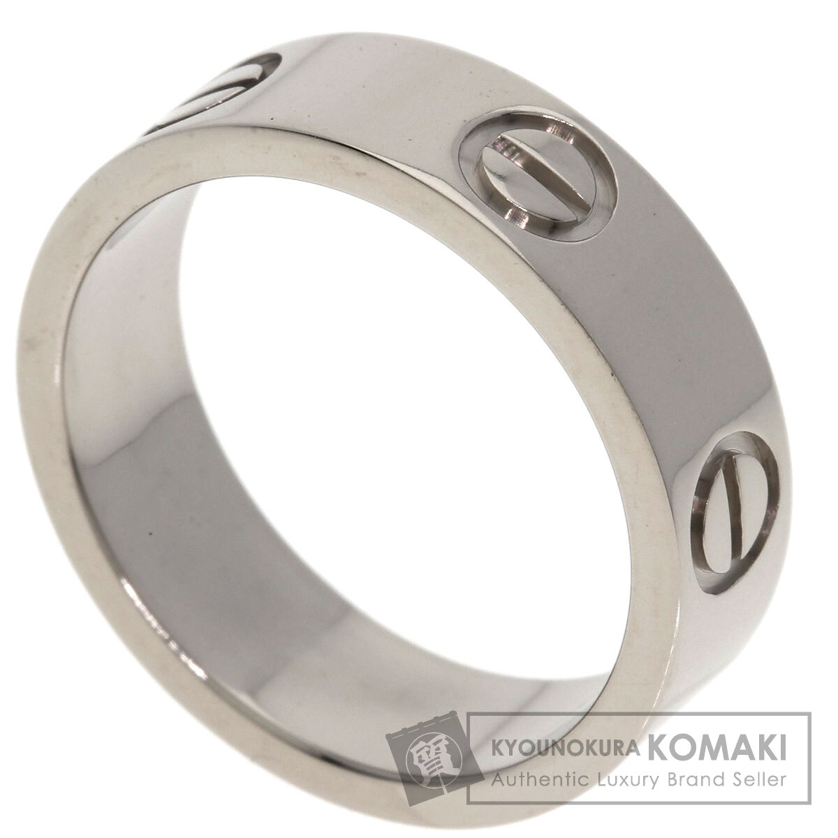 【サマーセール Specialcoupon対象商品 7/24～7/29 】カルティエ ラブリング #51 リング・指輪 K18ホワイトゴールド レディース 【中古】【CARTIER】｜ブランド京の蔵小牧【最安挑戦！】