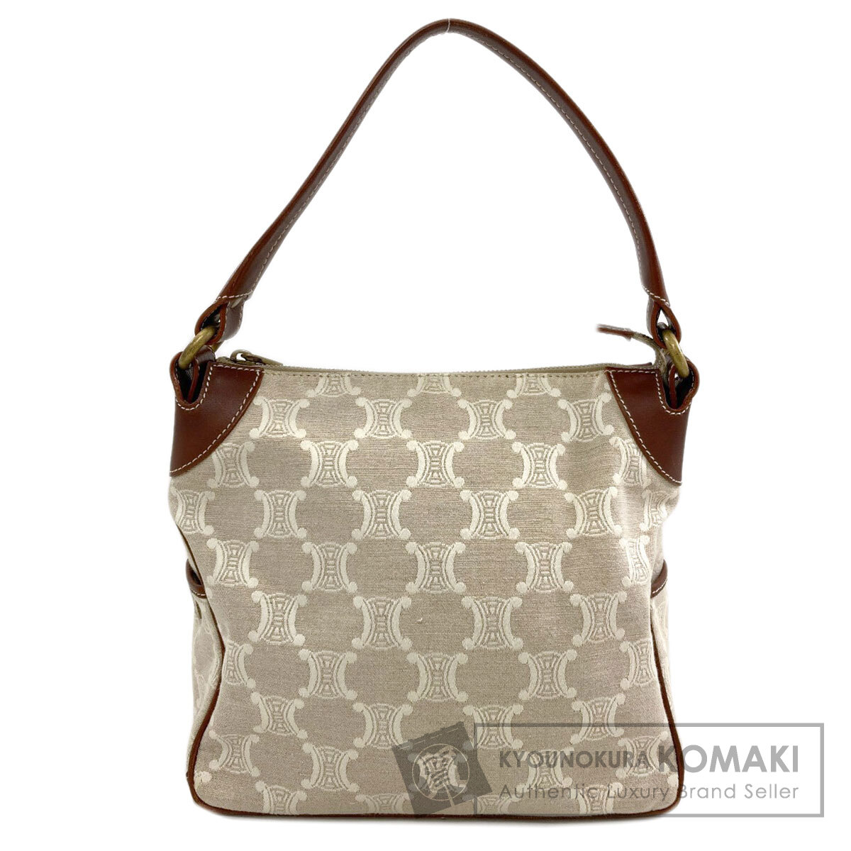 セリーヌ マカダム トートバッグ 帆布 レディース 【中古】【CELINE】