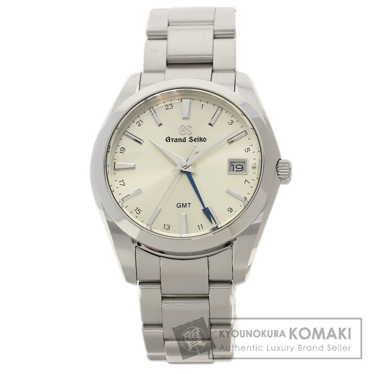 セイコー SBGN011 9F86-0AF0 地べたセイコー ヘリテージ GMT ウォッチ ステンレス鋼スチール写真/SS メンズ 【中古】【SEIKO】
