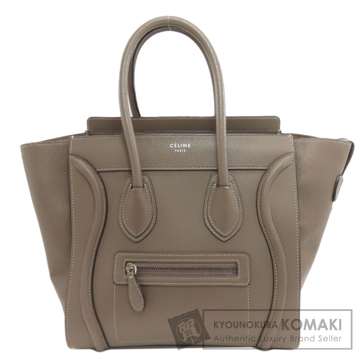 セリーヌ ラゲージマイクロ ハンドバッグ カーフ レディース 【中古】【CELINE】｜ブランド京の蔵小牧【最安挑戦！】