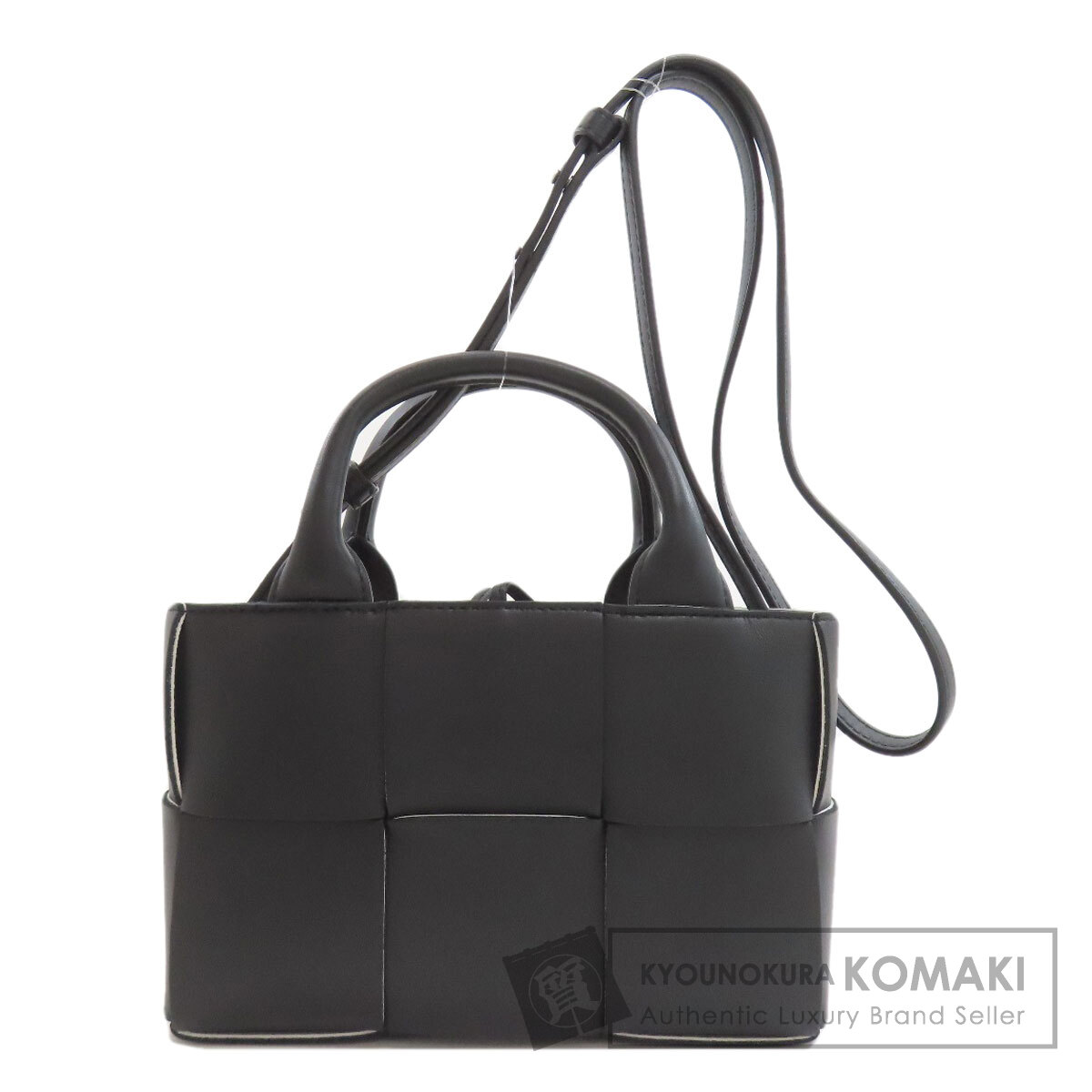 ボッテガヴェネタ 砂糖菓子 アルコ 2WAY ショルダーバッグ 子ウシ レディース 【中古】【BOTTEGA VENETA】