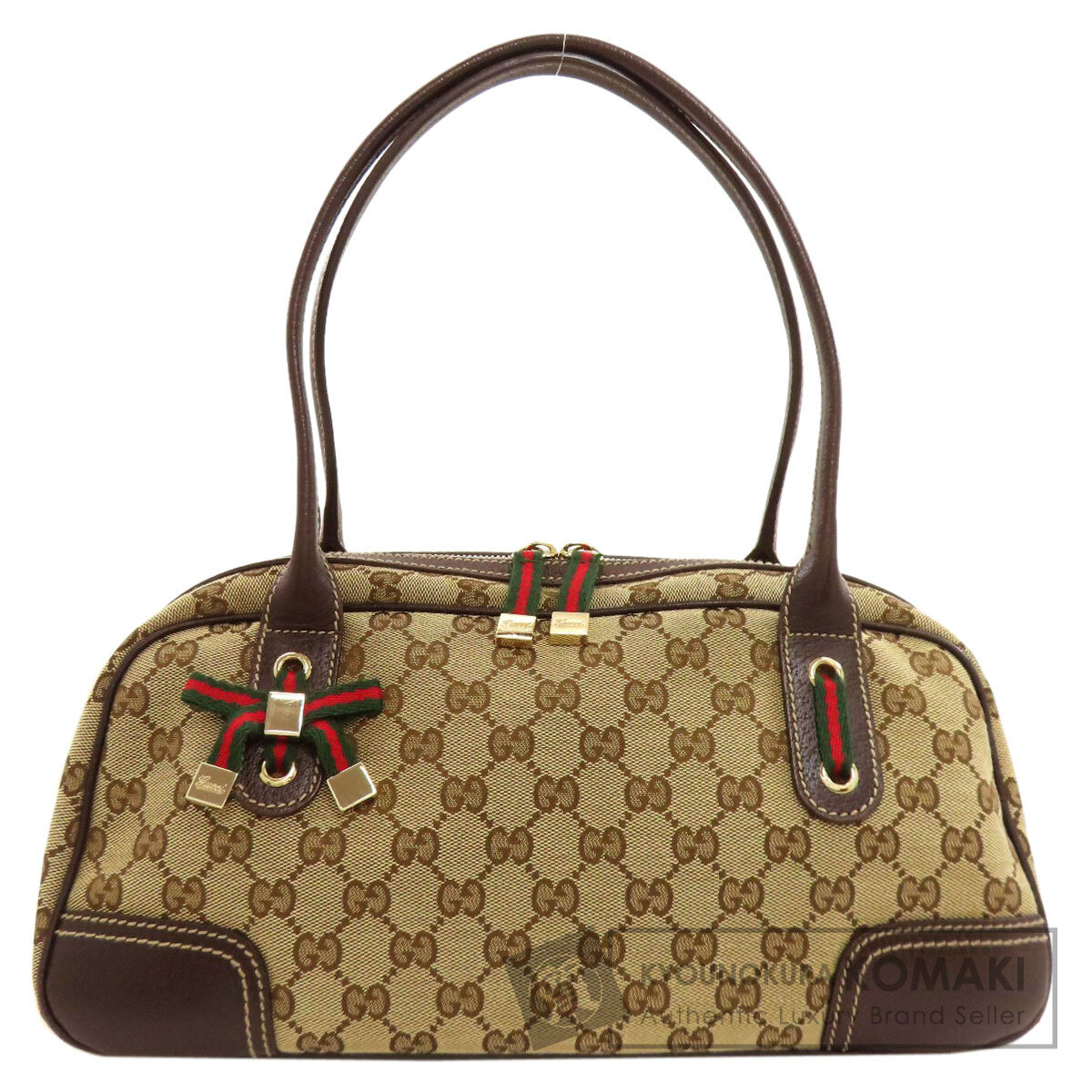 グッチ 161720 プリンシー GG ミニボストン トートバッグ キャンバス レディース 【中古】【GUCCI】|ブランド京の蔵小牧【最安挑戦!】