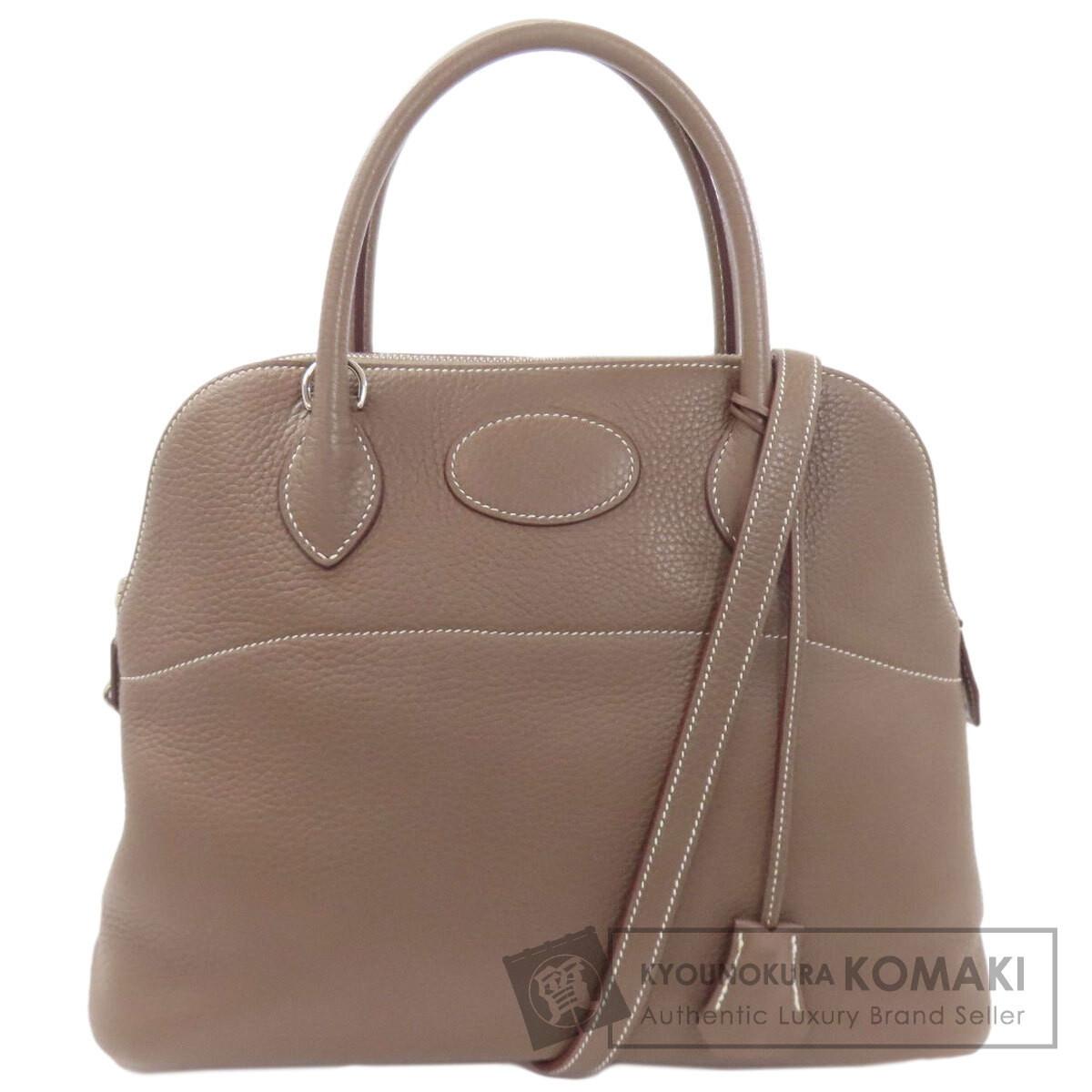 エルメス ボリード31 エトープ シルバー金具 ハンドバッグ トリヨン レディース 【中古】【HERMES】|ブランド京の蔵小牧【最安挑戦!】