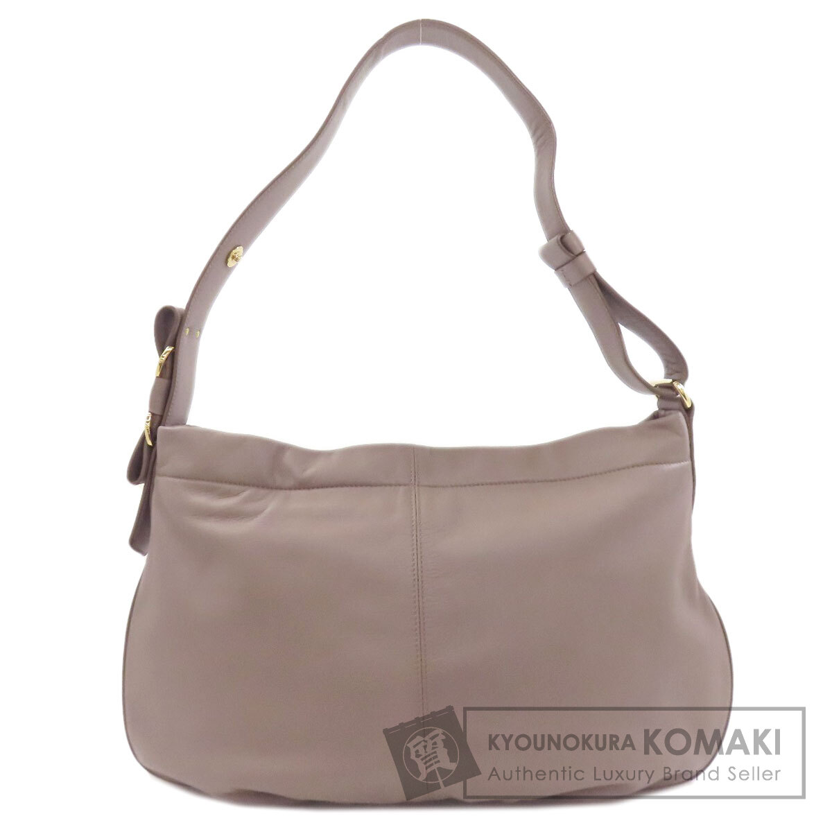 サルヴァトーレフェラガモ 一肩先 ショルダーバッグ なめし革 レディース 【中古】【Salvatore Ferragamo】