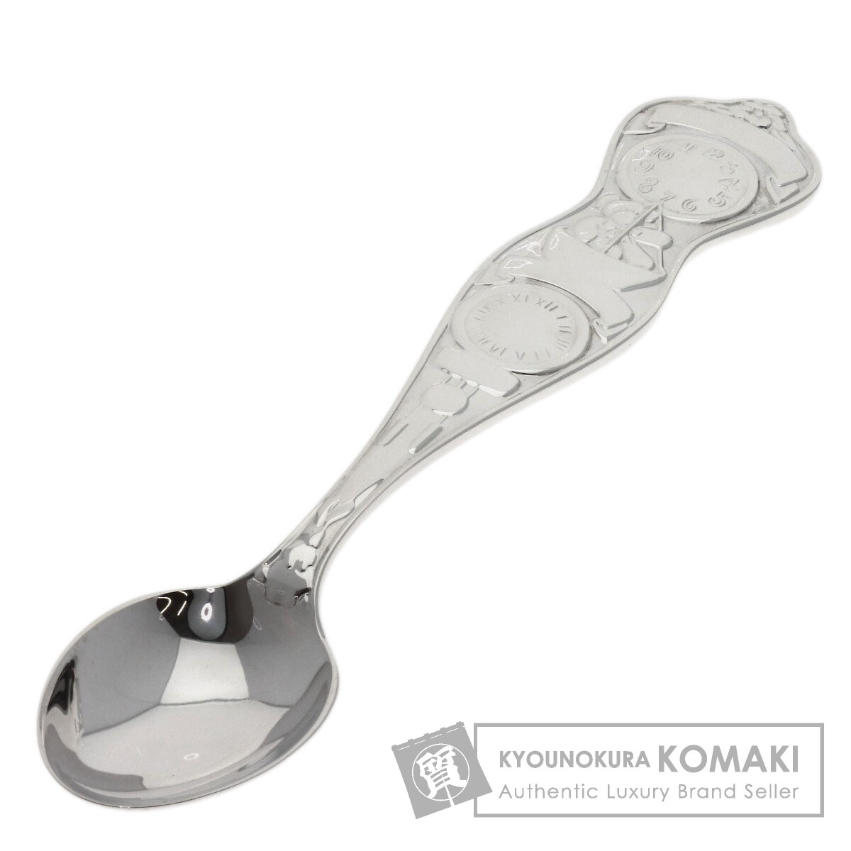 ティファニー もの言う花 ベア お匙 しろがね色 ユニ一発やる 【中古】【TIFFANY\u0026Co.】
