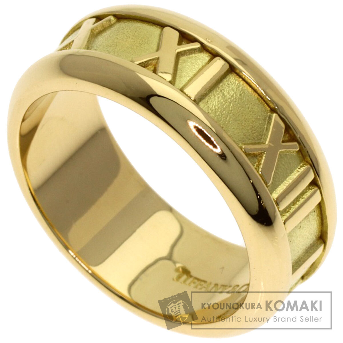 ティファニー アトラス リング・指輪 K18イエローゴールド レディース 【中古】【TIFFANY&Co.】｜ブランド京の蔵小牧