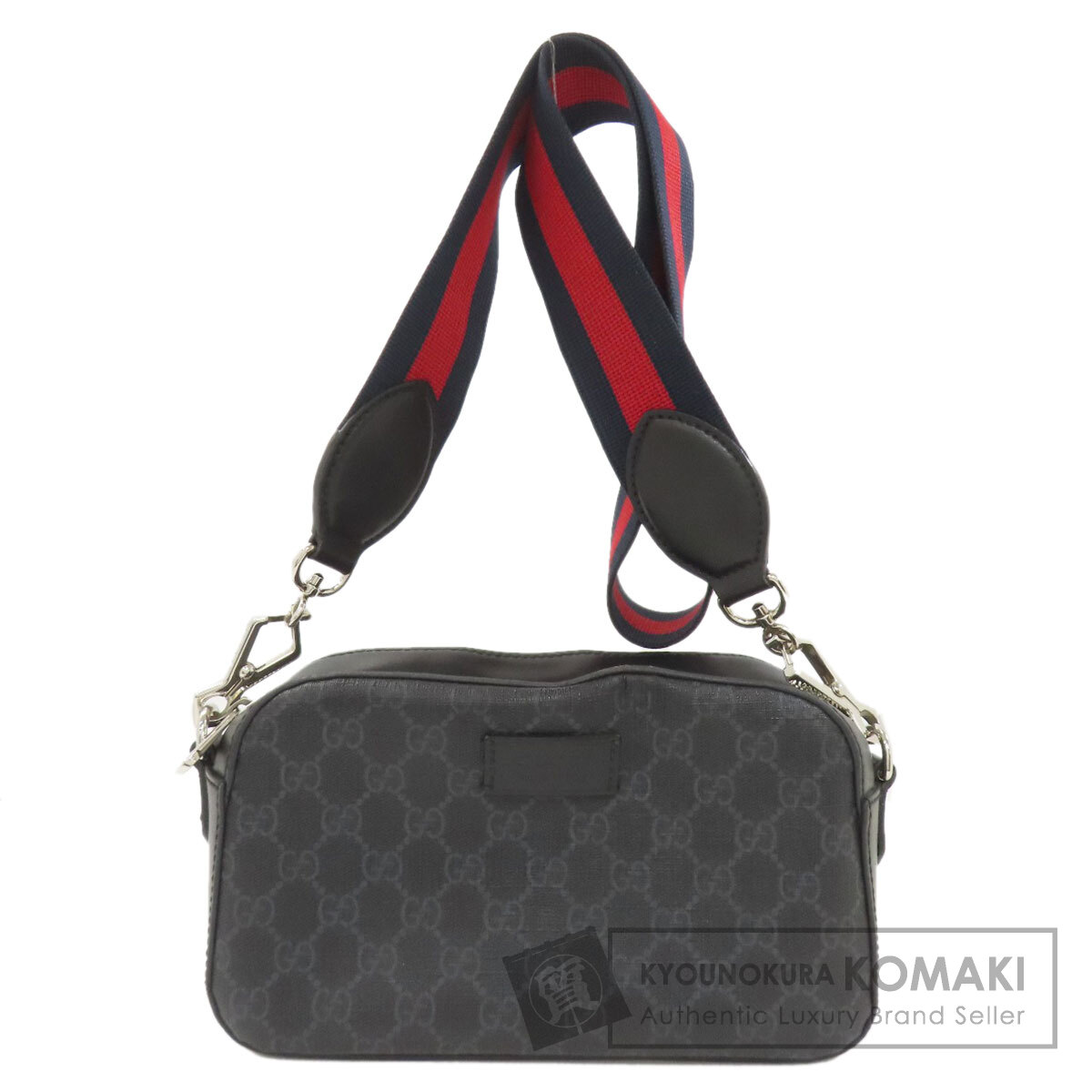 グッチ 574886 GGスプリーム ショルダーバッグ PVC レディース 【中古】【GUCCI】