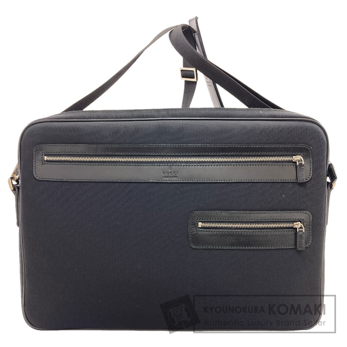 グッチ 98179 ロゴタイプ ショルダーバッグ ナイロン帆布 レディース 【中古】【GUCCI】