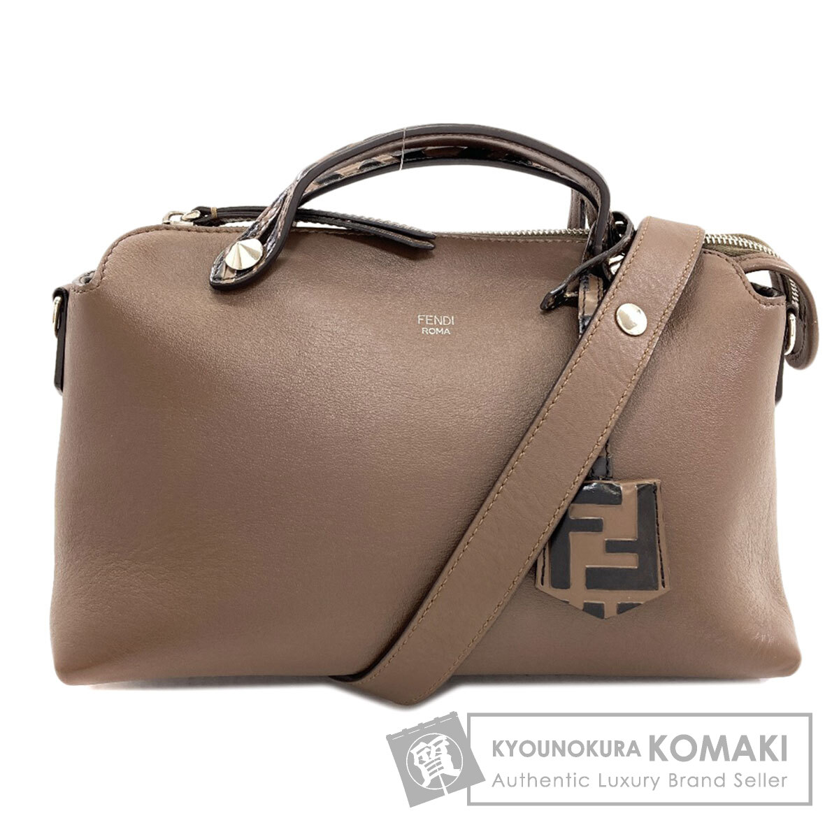 フェンディ バイザウェイ 並み並み 2WAY ハンドバック 子ウシ レディース 【中古】【FENDI】