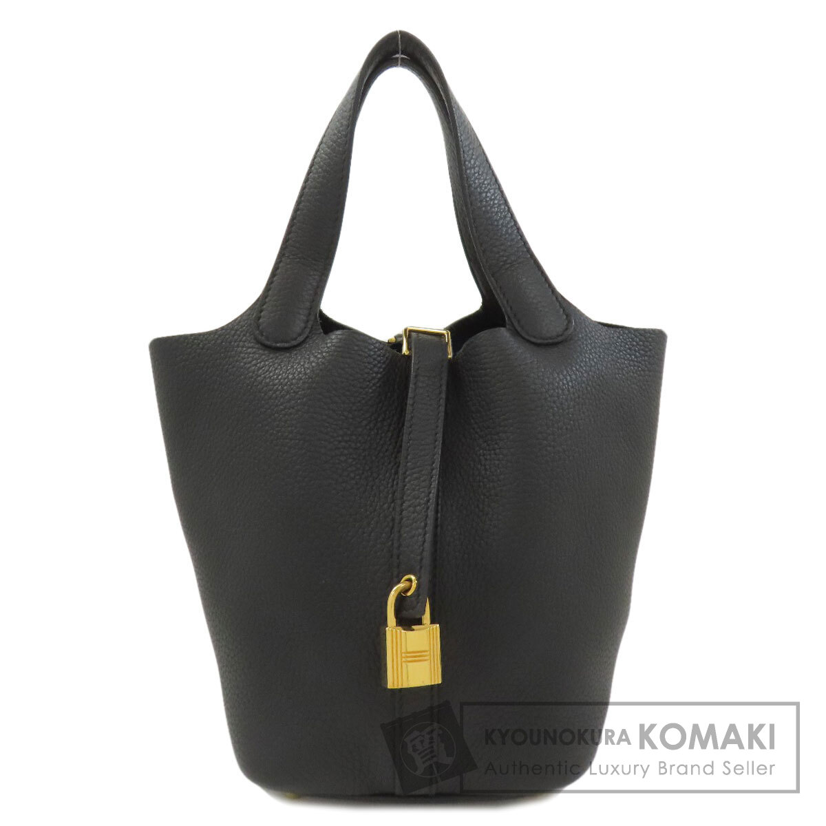 エルメス ピコタン鍵を掛けるPM ゴールド金具 ハンドバック トリヨン レディース 【中古】【HERMES】