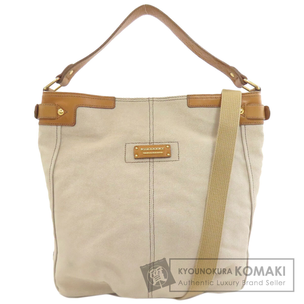 バーバリー 2WAY ハンドバック 帆布/なめし革 レディース 【中古】【BURBERRY】