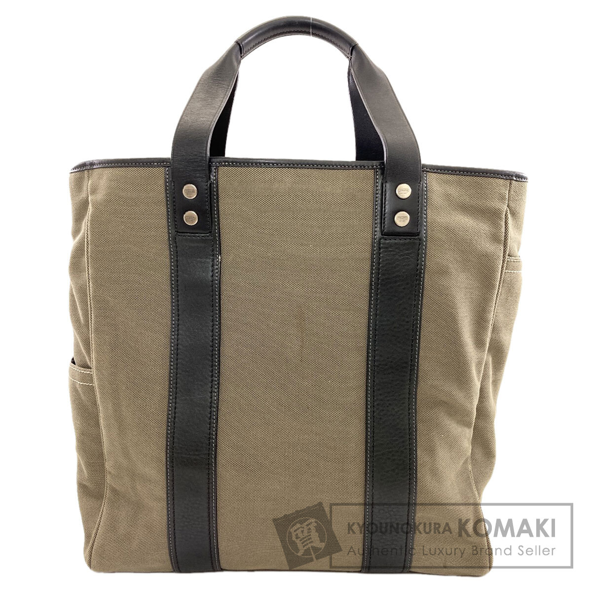 コーチ 5723 シンプルデザイン ハンドバッグ キャンバス/レザー レディース 【中古】【COACH】|ブランド京の蔵小牧【最安挑戦!】